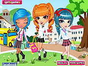 Cutie Trend School Girl Group Dress Up