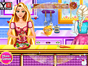 Elsa And Rapunzel Cooking Disaster