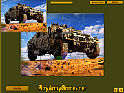 Military Hummer Jigsaw