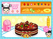 Fruit Cake Decoration