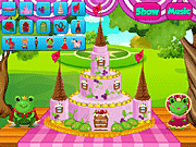 Princess Castle Cake