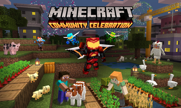 Celebrazione della community Minecraft