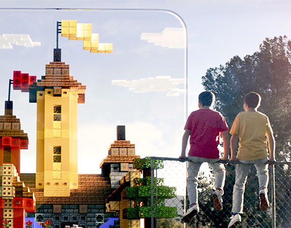 Minecraft Earth collaborate