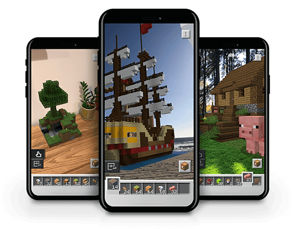 Minecraft Earth on Mobile