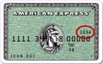 American Express Security Code