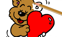 Happy Valentine's Day Coloring Book