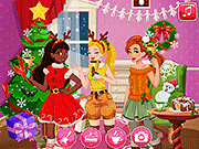 Girls Play Christmas Party