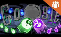 Google Doodle Halloween