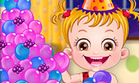 Baby Hazel: nieuwjaarsfeestje