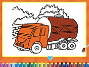 Tank Trucks Coloring