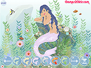 Sleeping Mermaid Dressup