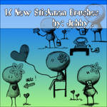 16 New Stickman Brushes