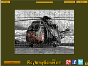 Military Helicopter Jigsaw