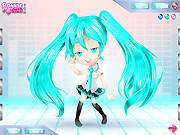 Hatsune Miku dress up game