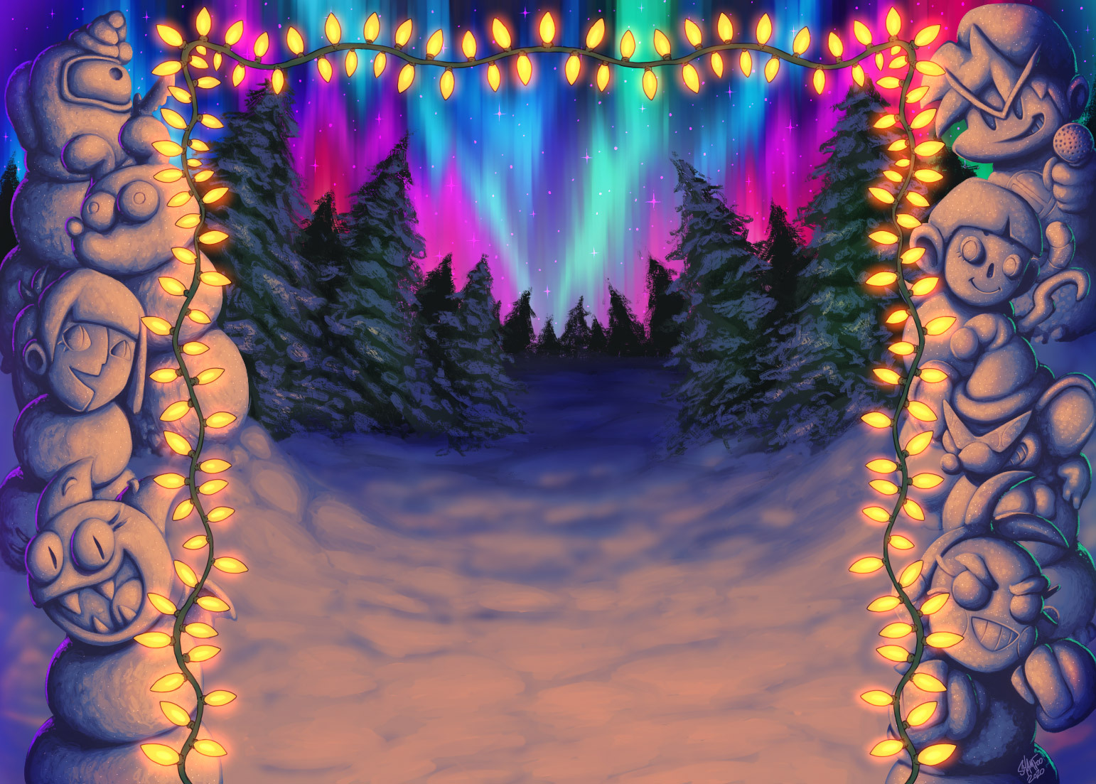 Newgrounds Background Image Theme