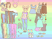 Pixel Pastel Dressup