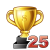 25 Tournament Wins