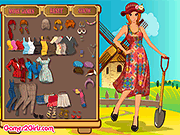 Pretty Farm Girl Dressup