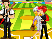 Baseball Kissing