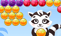 Bubble Shooter Raccoon 