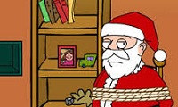 Tied Santa Escapes: Christmas Game