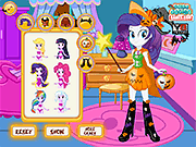 Equestria Girls Halloween Makeover