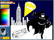 Batman Cartoon Coloring