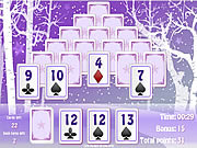 Winter Solitaire Matcher