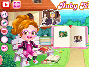 Baby Hazel Story Writer Dressup