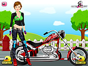 Biker Girl Dress Up