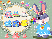 Cute Easter Bunny Dress Up