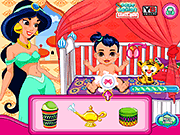 Princess Jasmine Baby Caring