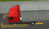 Semi-Motorista 3D: Estacionando Trailer