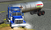 Oil Tanker Truck Drive