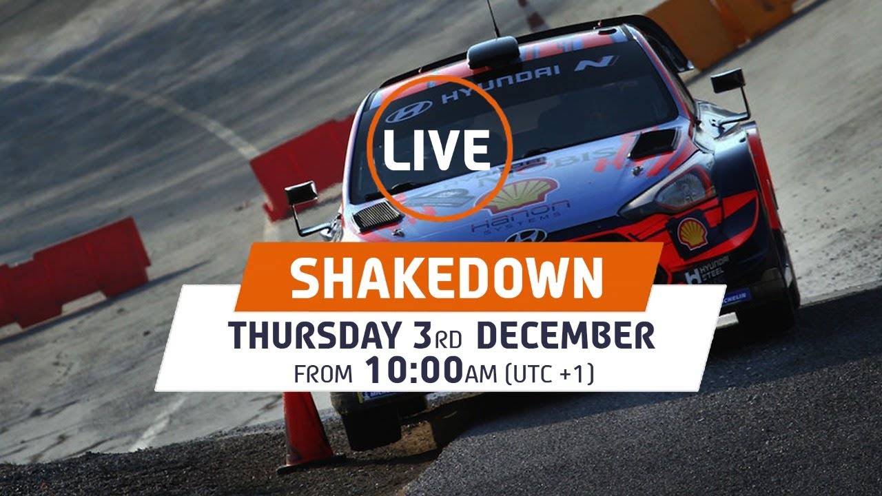Monza Ralli shakedown testikatse otseülekanne järelvaadatavana