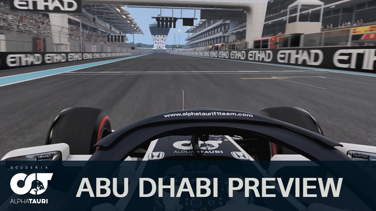 Scuderia AlphaTauri eelvaade Abu Dhabi GP-le