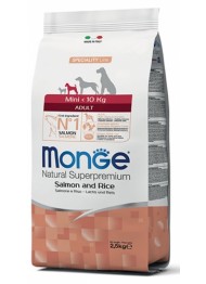 MONGE MINI AD Lõhe/Riis koeratoit 7,5kg
