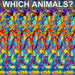 How many and which animals are hidden?
