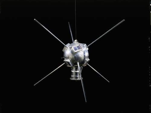 Replica of the Vanguard 1 Satellite