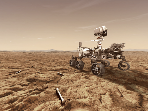 Mars 2020 Rover Rendering