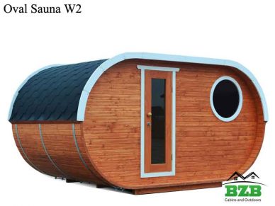 Oval Sauna Kit W2 with heater