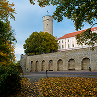 Sügisene vaade Toompea lossile