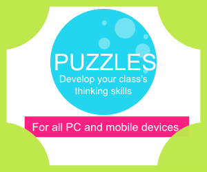 IWB iPad Android Classroom puzzles resource