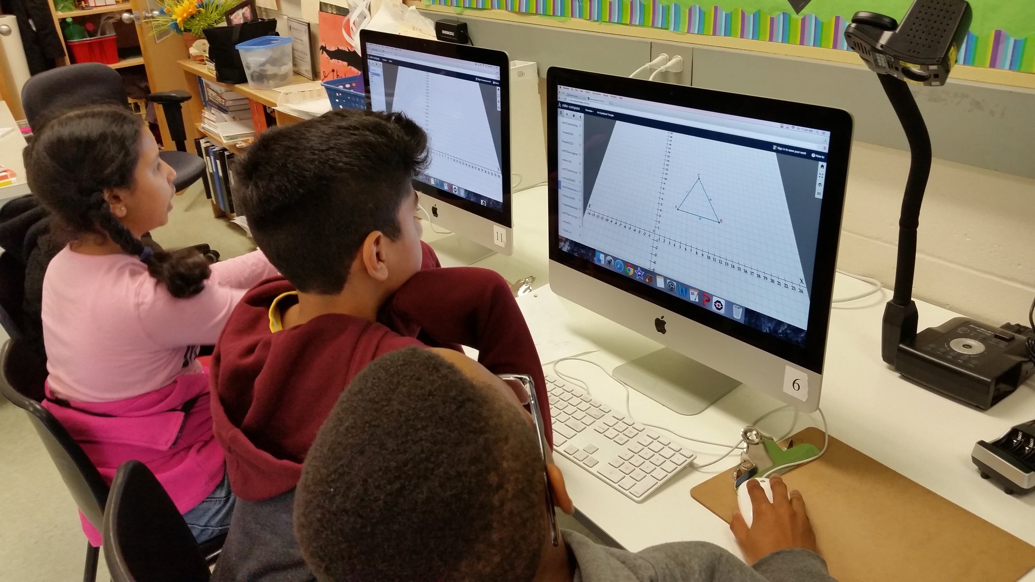 Exploring code and geometry using Robocompass