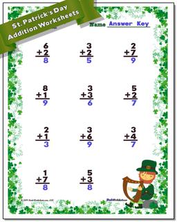 St. Patrick's Day Worksheet