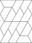 The Geometric and Growth Patterns ClipArt collection includes 328 illustrations related to geometric concepts of transformation, symmetry, and patterns. Items include Dominoes, Pentominoes, Hexominoes, and an assortment of pattern blocks. Other ClipArt found in this selection can be used with Geoboards and to demonstrate repeating and growth patterns. For more images and examples of patterns in historical design, visit the collections found in the Celtic Ornament, Egyptian Ornament, Greek Ornament, Oriental Rugs, and Arts galleries. There are 8 galleries in this collection.