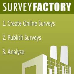 Create online surveys, publish surveys, analyze