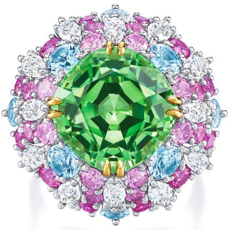 A ring from Harry Winston's Candy Collection