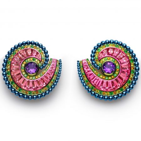 Chopard Red Carpet 2019 High Jewelry Multicolor Earrings