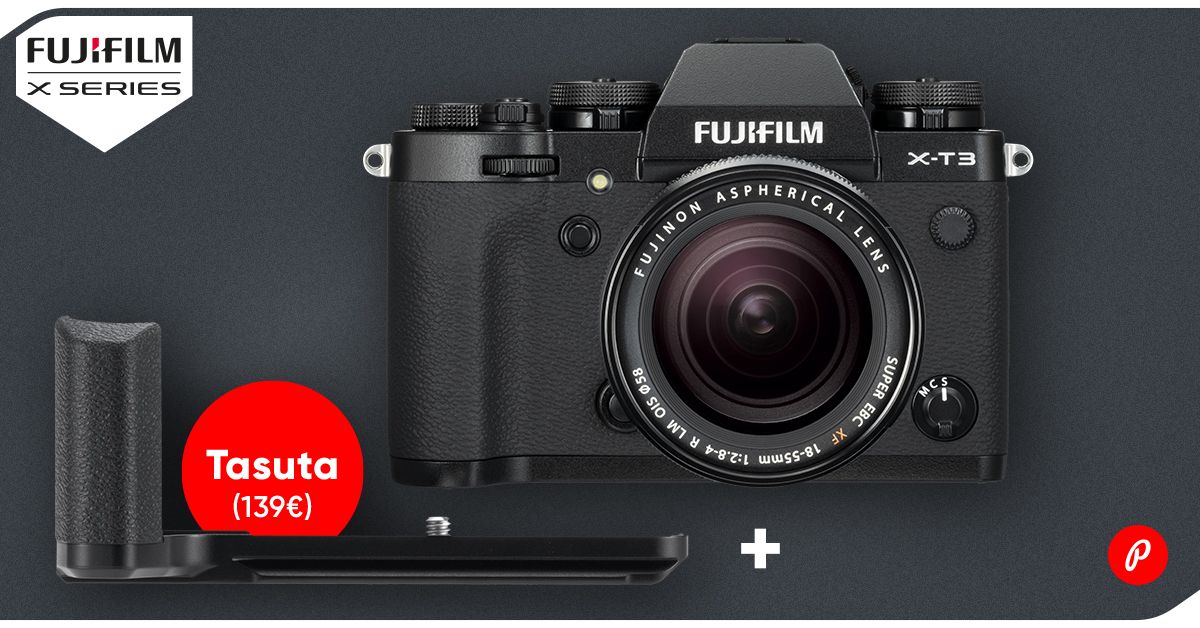 Populaarne FUJIFILM X-T3 on nüüd veel soodsam + kaasa funktsionaalne kingitus